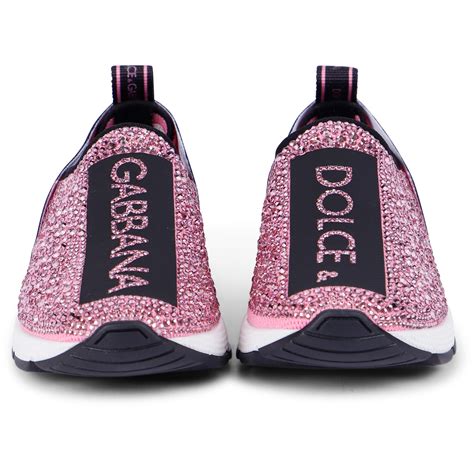 dolce and gabbana pink sneakers